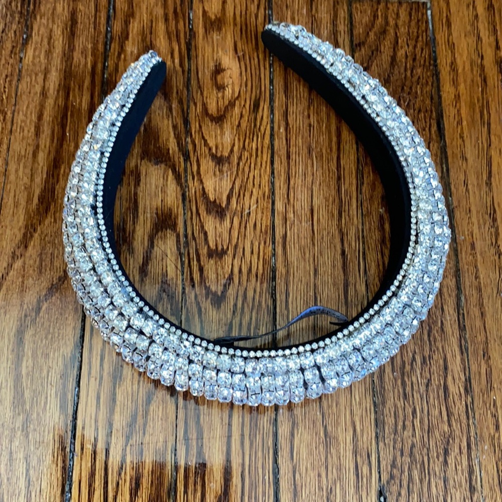 Zara Faux Crystal Statement Headband